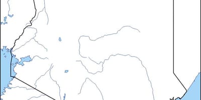 რუკა blank რუკა კენიაში
