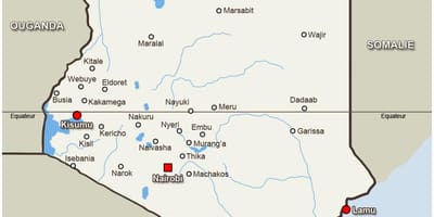 რუკა kitale კენიაში