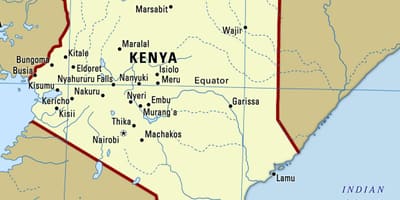 რუკა lamu კენიაში